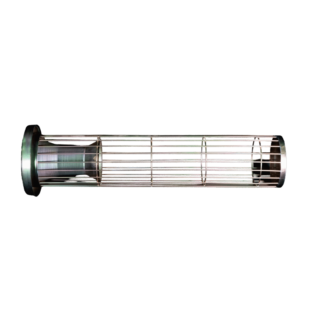 Gaiola Para Filtro Manga em Aço Carbono Eletrogalvanizado e Bicromatizado